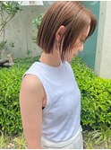 タッセルボブ/ブリーチなしベージュ