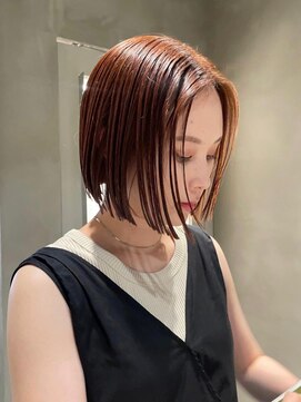 ハウ 心斎橋(how) ミニボブ/ショート/ショートヘア/前下がりボブ/ぱつっとボブ