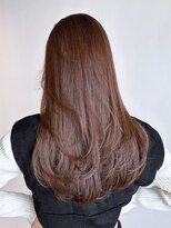 アイティー バイ アルバム 中野店(IT by ALBUM)&nbsp;レイヤーカットベージュ_斜めバンググレージュカラー_ba446571