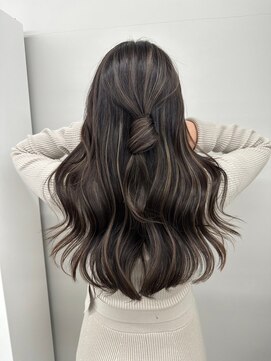 ジルブラン 横浜関内(JIL BLAN) ハイライトバレイヤージュダブルカラーケアプリーチ30代40代