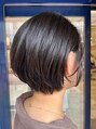 アッシュ 久が原店(Ash) 骨格や毛質に合わせたショートボブ