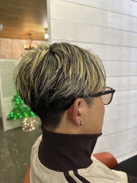 ヘアーサロン ヴィアルス 松原店(hair salon VIARS) メッシュセンターパート