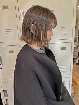 ミミ(Mimi) 前下がり切りっぱなしBOB