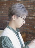 【macana指名】メンズ ブリーチカラー アッシュ グレージュ