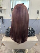 トッカ ヘアアンドトリートメント 難波店 柔らかさたっぷりなバイオレットカラー