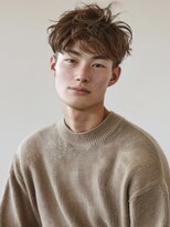 アルトリスト(Altruist Aging×HAIR&SPA)&nbsp;ブルーブラックスパイキーショートサーフカールフェザーパーマ