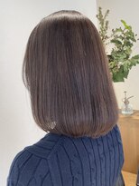 リル 茅ヶ崎(Liru:)&nbsp;黒髪/ボブルフ/ネビージュ/小顔/ワンレン/茅ヶ崎/髪質改善/前髪