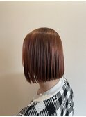 bobナチュラル縮毛矯正