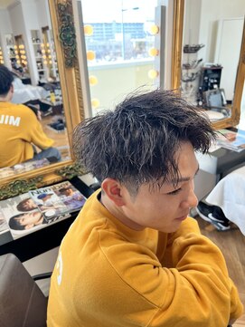 コワファースト させぼ五番街店(COIFF1RST) ツイスパ×アップバング☆