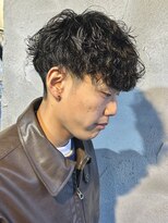 ニアウ 高崎店(Niau)&nbsp;シャドウパーマメンズパーマメンズマッシュ群馬高崎眉毛韓国風