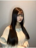 大人かわいい韓国艶髪color