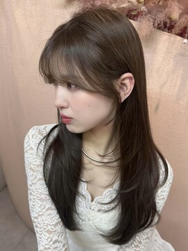 ユニ 表参道(uni) 韓国レイヤーカット・顔まわりカット/ヨシンモリ/エギョモリ