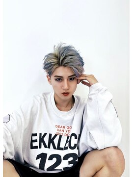 メンズサロン キング 高槻店(Men’s salon K!ng) 波巻きツイストスパイラルパーマ/フェザーパーマ/眉毛/メンズ