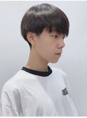 【メンズ 松戸 岩口】ブルーブラック学生マッシュショート