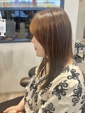 カイノ いずみおおつCITY店(KAINO) 髪質改善×オレンジで印象チェンジ