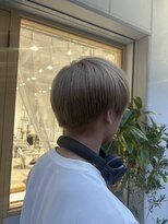 サンクチュアリ ウィズエデン 京橋店(Sanctuary with eden)&nbsp;メンズダブルカラー　ベージュ