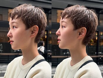 ナヌーク シブヤ(nanuk shibuya)の写真/nanukの真骨頂”ショートヘア”！前髪も顔周りも髪質/骨格から、あなたが最も美しく見えるバランスでカット