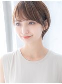30代40代50代/簡単スタイリング小顔大人ショート