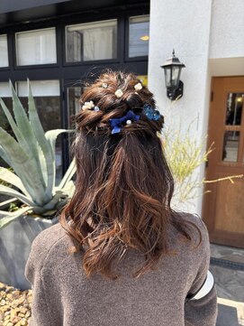 リジェールビューティガーデン(REJOUIR BEAUTY GARDEN) ハーフアップ