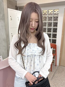 ペレ アネックス 大阪梅田茶屋町店(PELE ANNEX) くびれヘア/アプリコットオレンジ/夏のヘアアレンジ/梅田