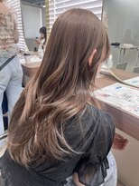 ボタン ハカタ(VOTAN hakata)&nbsp;ブリーチなしダブルカラー/福岡美容室/ヘーゼルベージュ