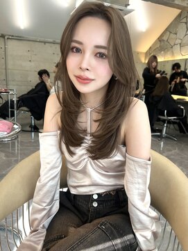 サイン 表参道(SIGN) 20代30代トレンドなレイヤーカットハッシュカットレイヤーボブ