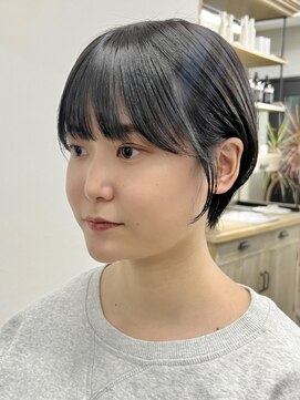 ノア 奈良駅前店(NoA) 丸みショート　ショートヘア　スタイリング簡単　奈良　田村梨乃