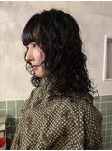kaon ミディアムパーマ 細かめパーマ