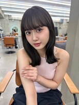 ガーデントウキョウ(GARDEN Tokyo)&nbsp;ミディアムヘア/グレージュカラー/前髪カット