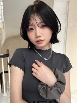 サイン 韓国ボブ 渋谷(SIGN) お洒落なレイヤーカット韓国ボブレイヤーボブ渋谷タッセルボブ