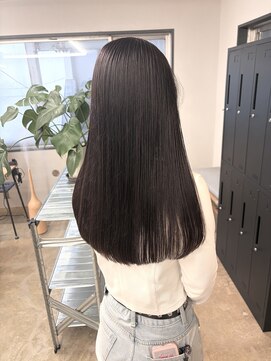 モコヘアーフロール(MOCO hair flor) 抜きすぎないのが可愛い◎透明感ラベンダーアッシュ