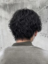 ブランシェ 西松山店 ウルフ×波巻きパーマ
