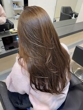 極上の柔らかさとシルクのような手触り/髪質改善カラー