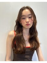 アビー 福岡天神(ABBEY) ロングヘアレイヤーカット前髪カット髪質改善トリートメント