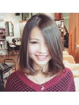 スナージーヘアーメイクス(SNAZZY HAIR MAKES)&nbsp;グレージュbob