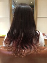 リゼル ユア 渋谷(RISEL YUA)&nbsp;パールピンクグレージュ×グラデーションカラー