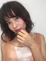 エムサロン 前橋川原(emusalon)&nbsp;抜け感ボブ×ピンク