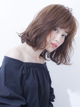 メノン(Menon) デジタルパーマ×エアリーミディ×アッシュブラウン