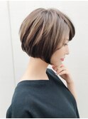 30代人気★丸み上品ショートボブ【Ruufus恵比寿渋谷】314b4