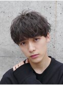 ツイストパーマ　ショートレイヤー コンマヘア　 ツーブロック♪