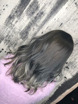 ヘアリゾートエーアイ 新宿西口店(hair resort Ai) エアータッチ×グレー