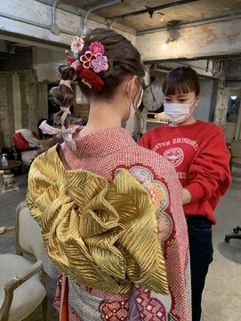 ロイジー(roijir) 【roijir 表参道】成人式ヘアセット