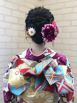 アヴァン(avant) avant ☆振袖ヘアアレンジ☆　ダウンスタイル