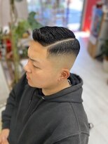 ヘアー ラボ エムツー(hair lab m2)&nbsp;ハードパートスキンフェード