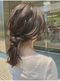 ゆるっとダウンヘアアレンジ