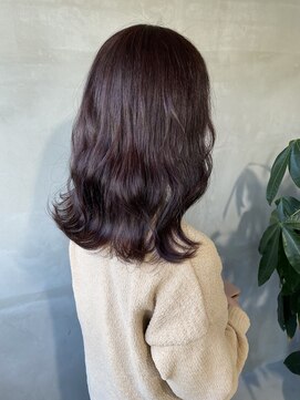ヘアーサロンウル(hair salon ulu) くすみピンクラベンダー