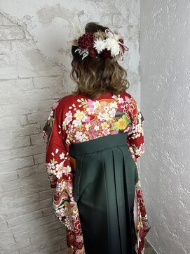 プライズ アイリス 池袋東口店(prize Iris) 卒業式ヘアセット着付け20代30代40代￥13750