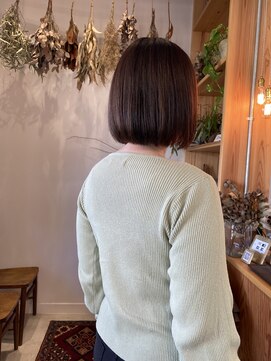イング(ing) natural brown × bob