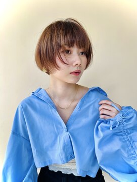マノ 千歳烏山(MaNO) 〈aya〉マッシュショート/小顔カット/レイヤーカット/髪質改善