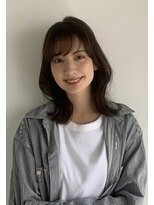 エム(EM)&nbsp;外はねミディ/20代◯30代